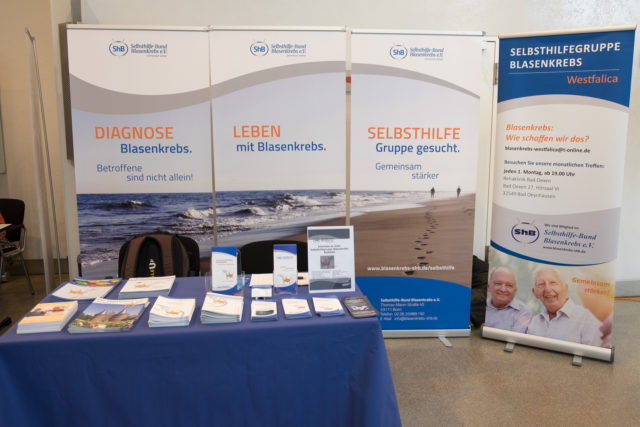 Stand auf dem Patienten Kongress in Bielefeld